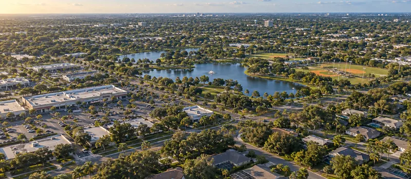 Aerial view of Largo, Florida